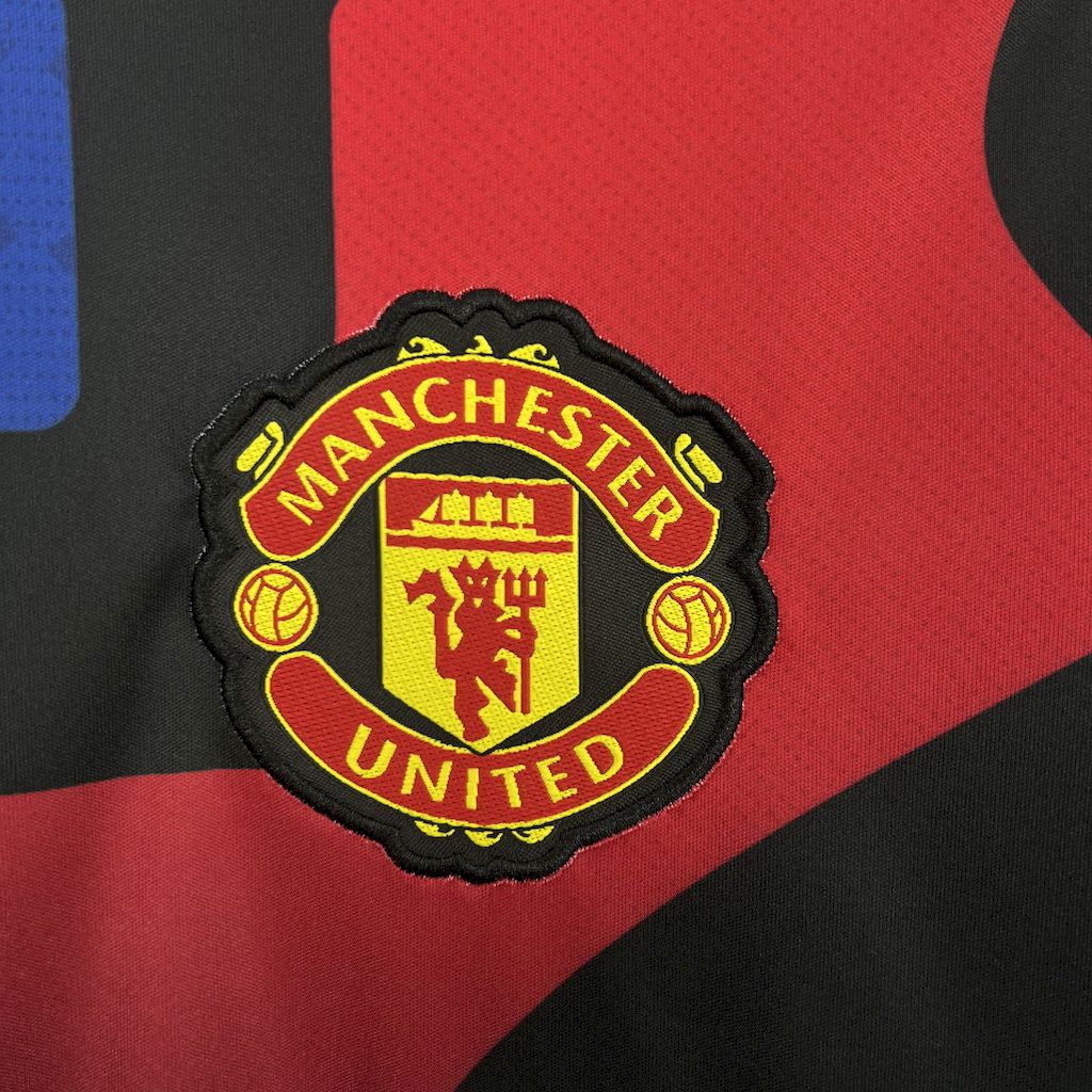 ManixJersey.com | Manchester United 24-25 Pre-Match Traning Jersey - Fans Version -Customize Name, Number and Patch | Worldwide Shipping