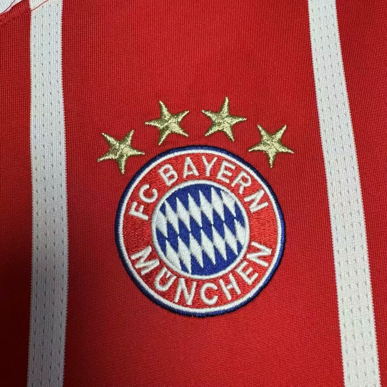 ManixJersey.com | Retro Bayern Munich 2017-18 Home Stadium Jersey -Customize Name, Number and Patch | Worldwide Shipping