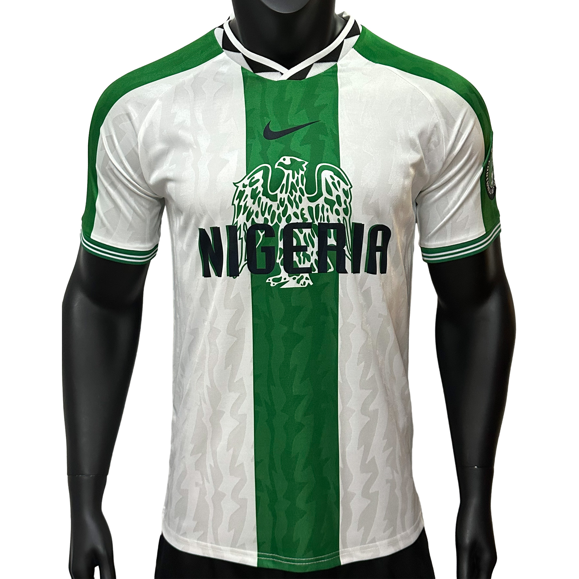ManixJersey.com | Retro Nigeria 1996 Away Jersey -Customize Name, Number and Patch | Worldwide Shipping
