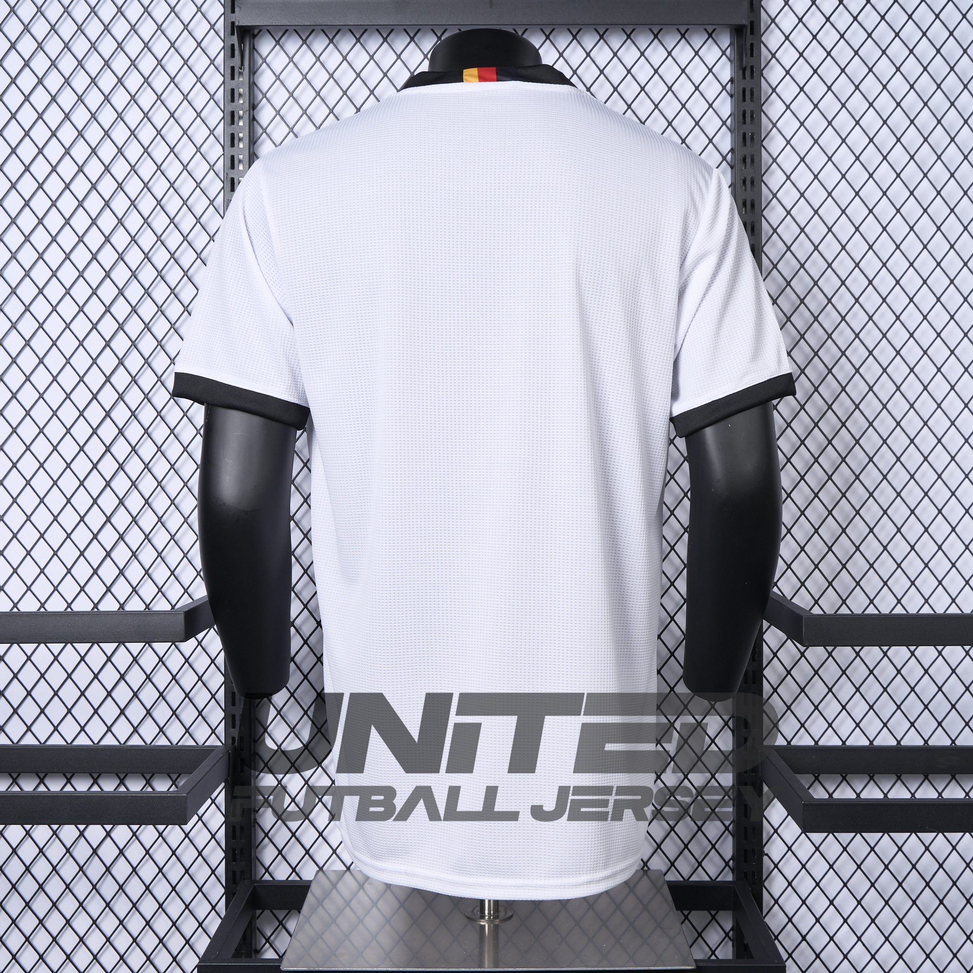 unitedfutballjersey-Germany 2025 White Retro Style Jersey - Player Version