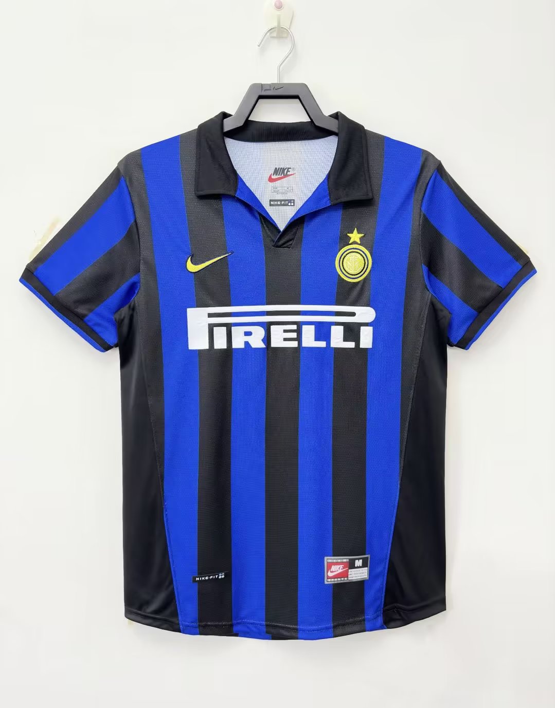 SIUjerseys-Retro Inter Milan 98-99 Home Stadium Jersey