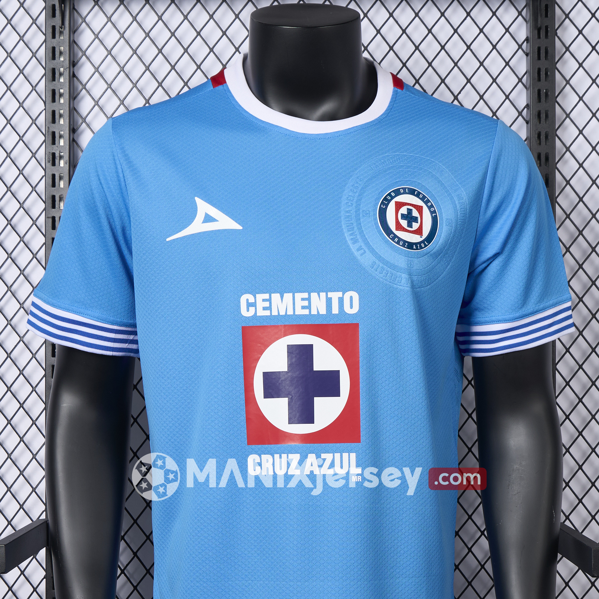 ManixJersey.com | Cruz Azul 24-25 Home Stadium Jersey - Player Version -Customize Name, Number and Patch | Worldwide Shipping