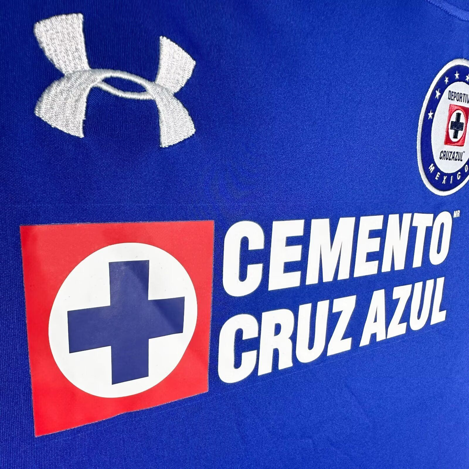 ManixJersey.com | Retro Cruz Azul 2018-19 Home Jersey -Customize Name, Number and Patch | Worldwide Shipping