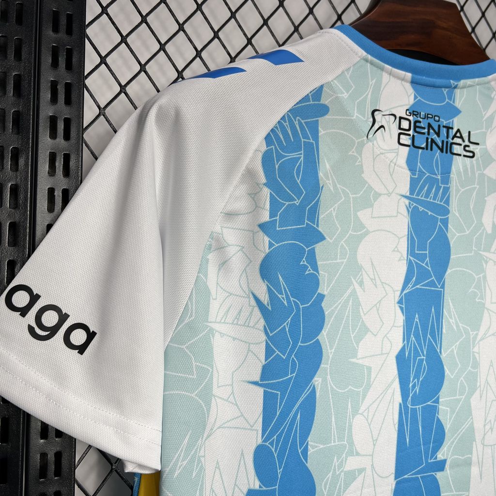 foot-Malaga 24-25 Home Stadium Jersey - Fans Version
