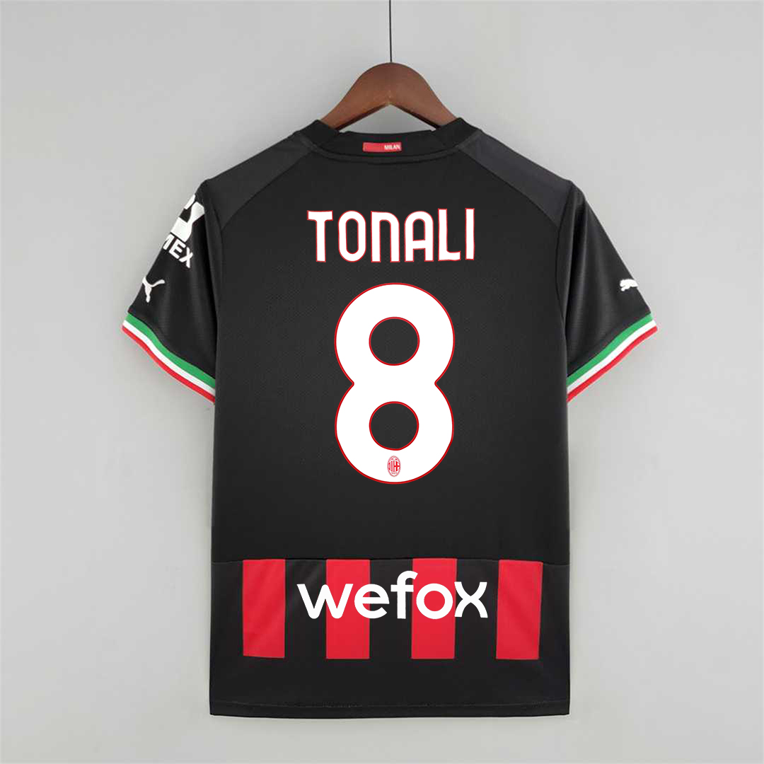 foot-22-23 AC Milan Home Jersey - Fans Version