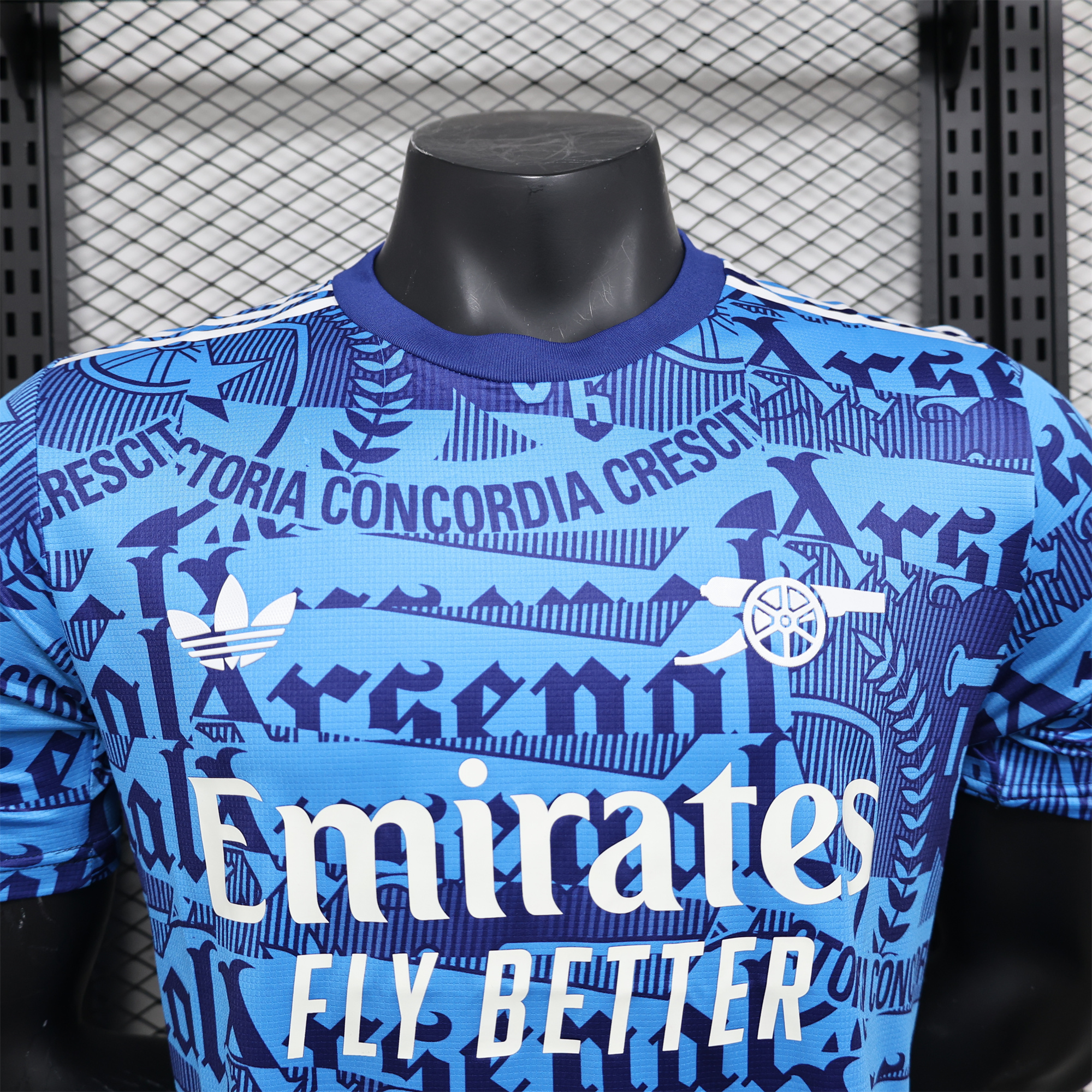 ManixJersey.com | Arsenal 24-25 Blue 1986 Special Edition Jersey - Player Version -Customize Name, Number and Patch | Worldwide Shipping