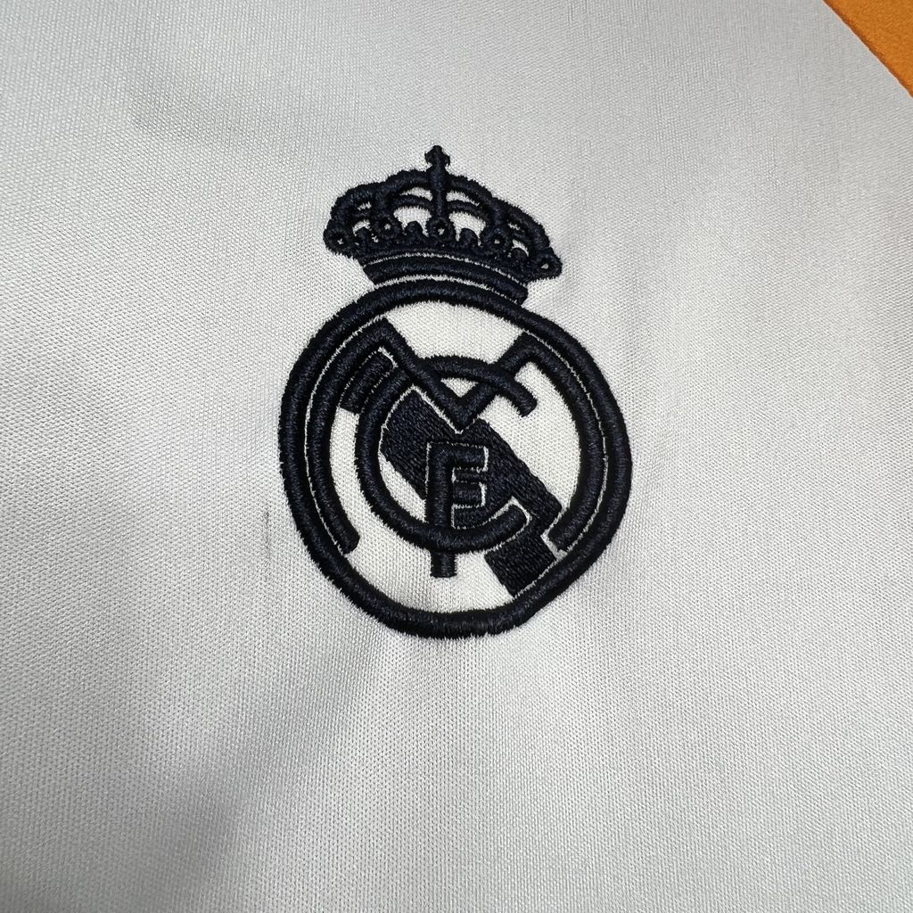 JerseysGala.com | Real Madrid 24-25 White Pre-Match Jersey - Fans Version -Customize Name, Number and Patch | Worldwide Shipping