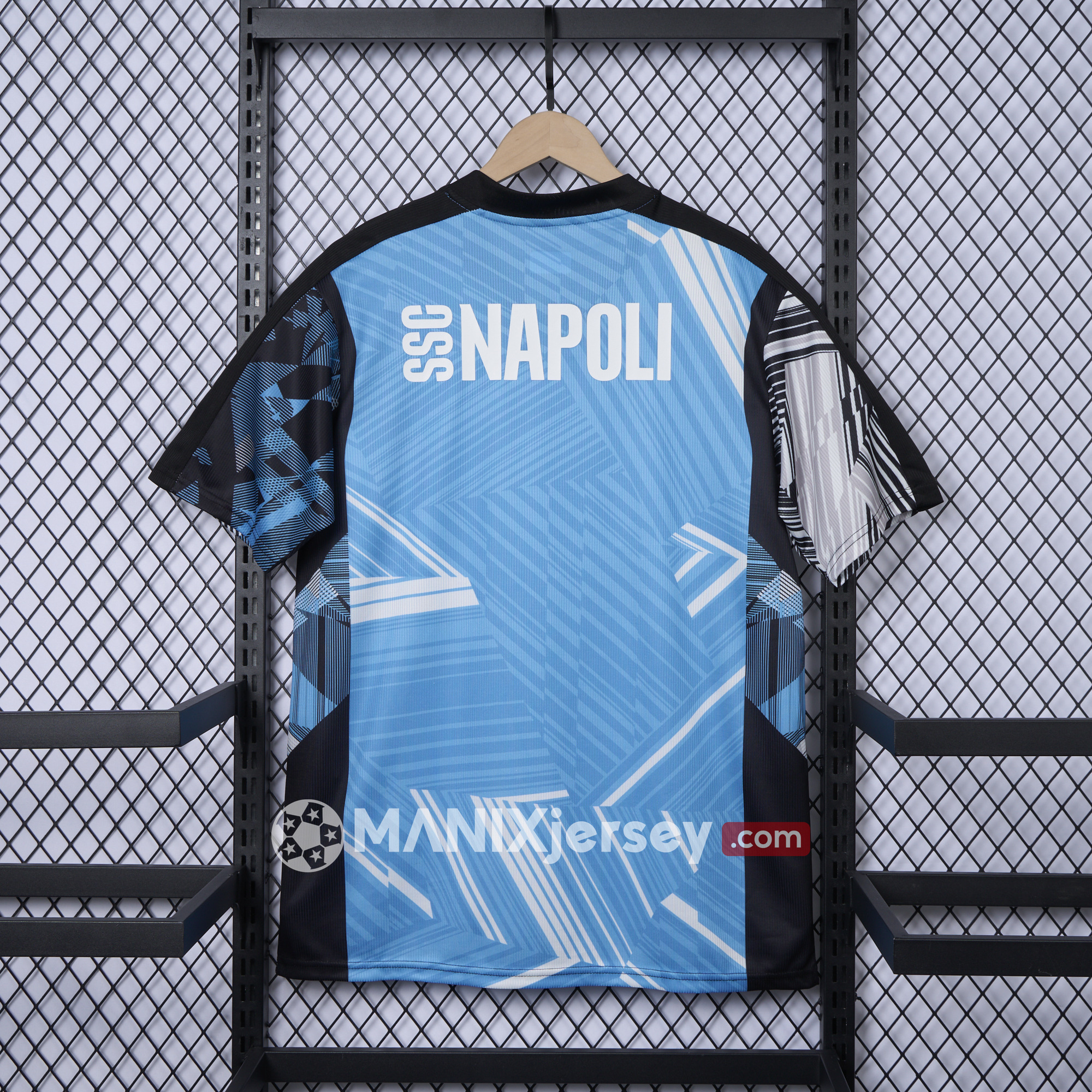ManixJersey.com | Napoli 24-25 Pre-Match Training Jersey - Fans Version -Customize Name, Number and Patch | Worldwide Shipping