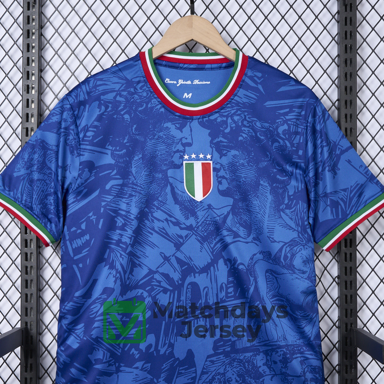GlobeJersey-Italy 2024 Blue Special Edition Jersey - Fans Version