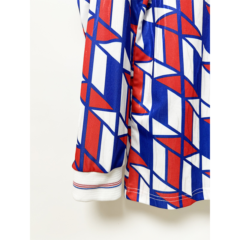 Higojerseys-Retro Ajax 1990 Away Long Sleeve Jersey