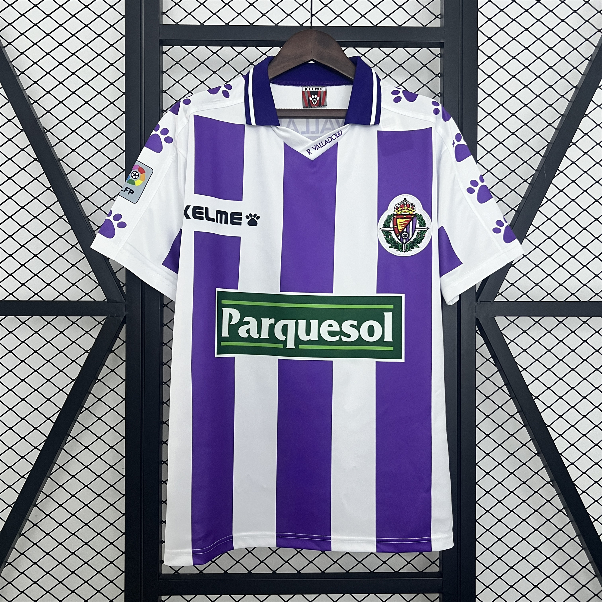 ManixJersey.com | Retro Real Valladolid 1995-96 Home Jersey -Customize Name, Number and Patch | Worldwide Shipping