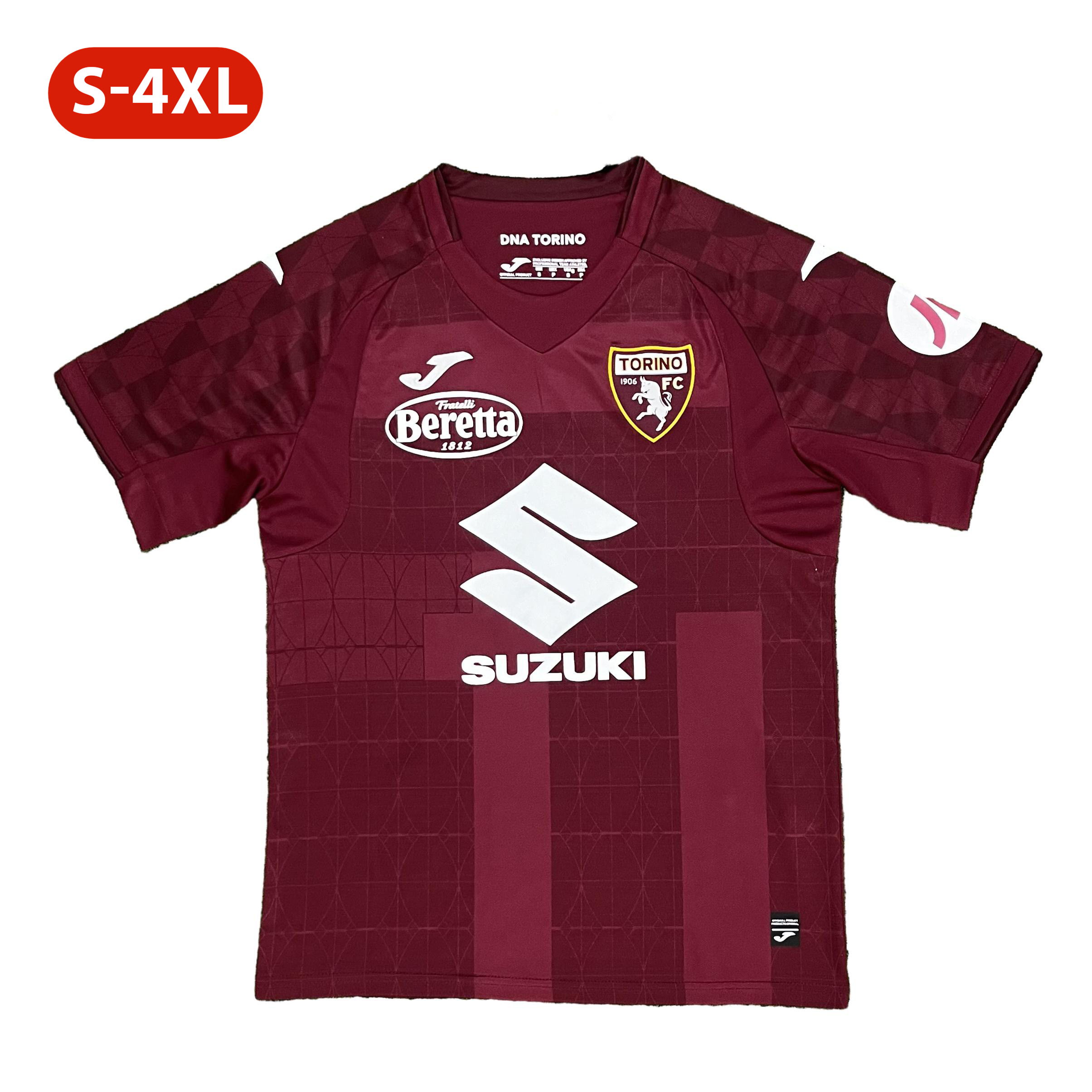 Higojerseys-Torino 24-25 Home Jersey - Fans Version