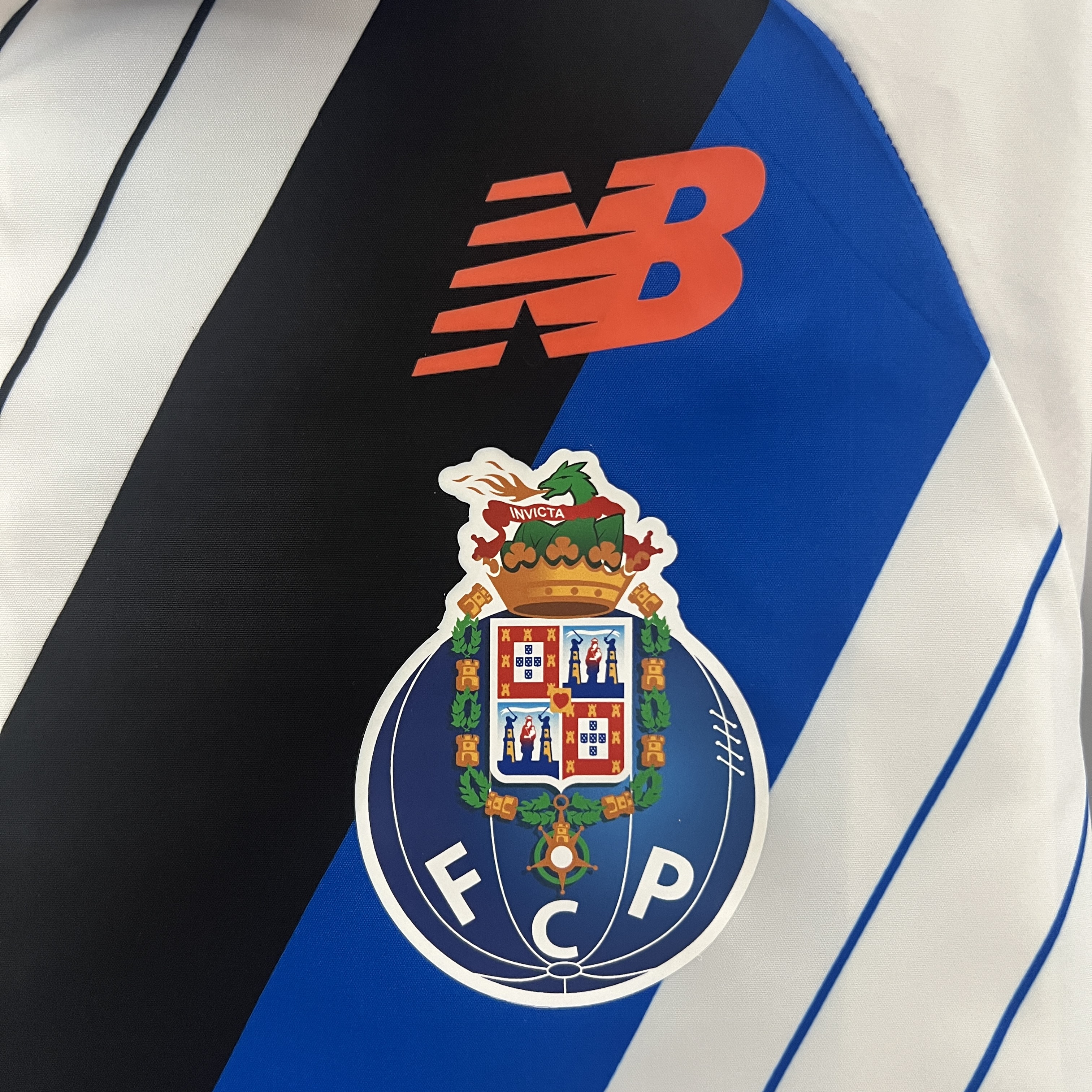 ManixJersey.com | Porto 24-25 Double Sided Reversible Windbreaker - Blue & White -Customize Name, Number and Patch | Worldwide Shipping