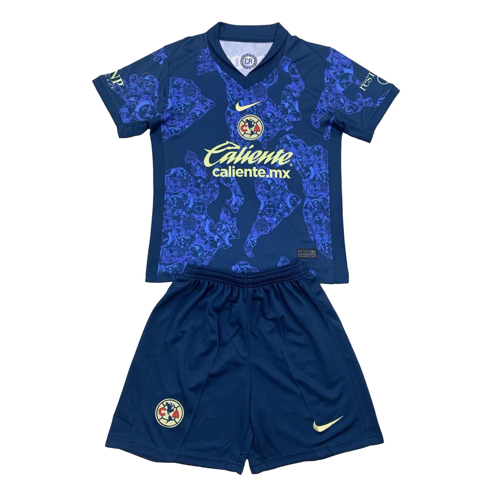 ManixJersey.com | América 24-25 Away Kids Kit -Customize Name, Number and Patch | Worldwide Shipping