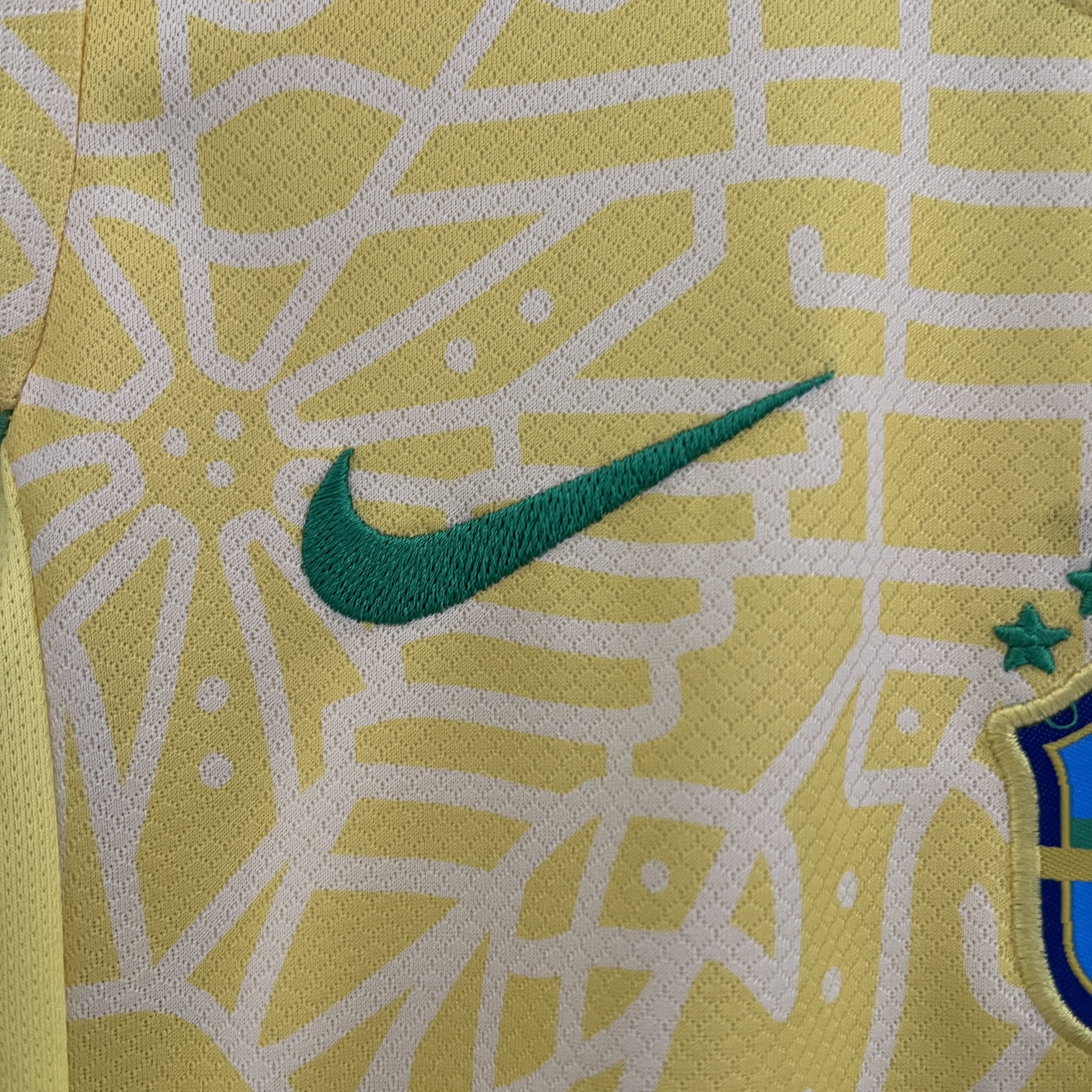 ManixJersey.com | Brazil 2024 Home Stadium Kids Kit -Customize Name, Number and Patch | Worldwide Shipping