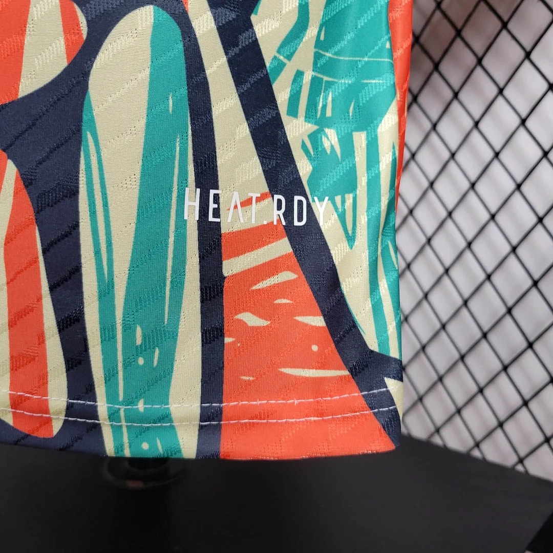 unitedfutballjersey-Arsenal 24-25 Red Green Pre-match Jersey - Player Version