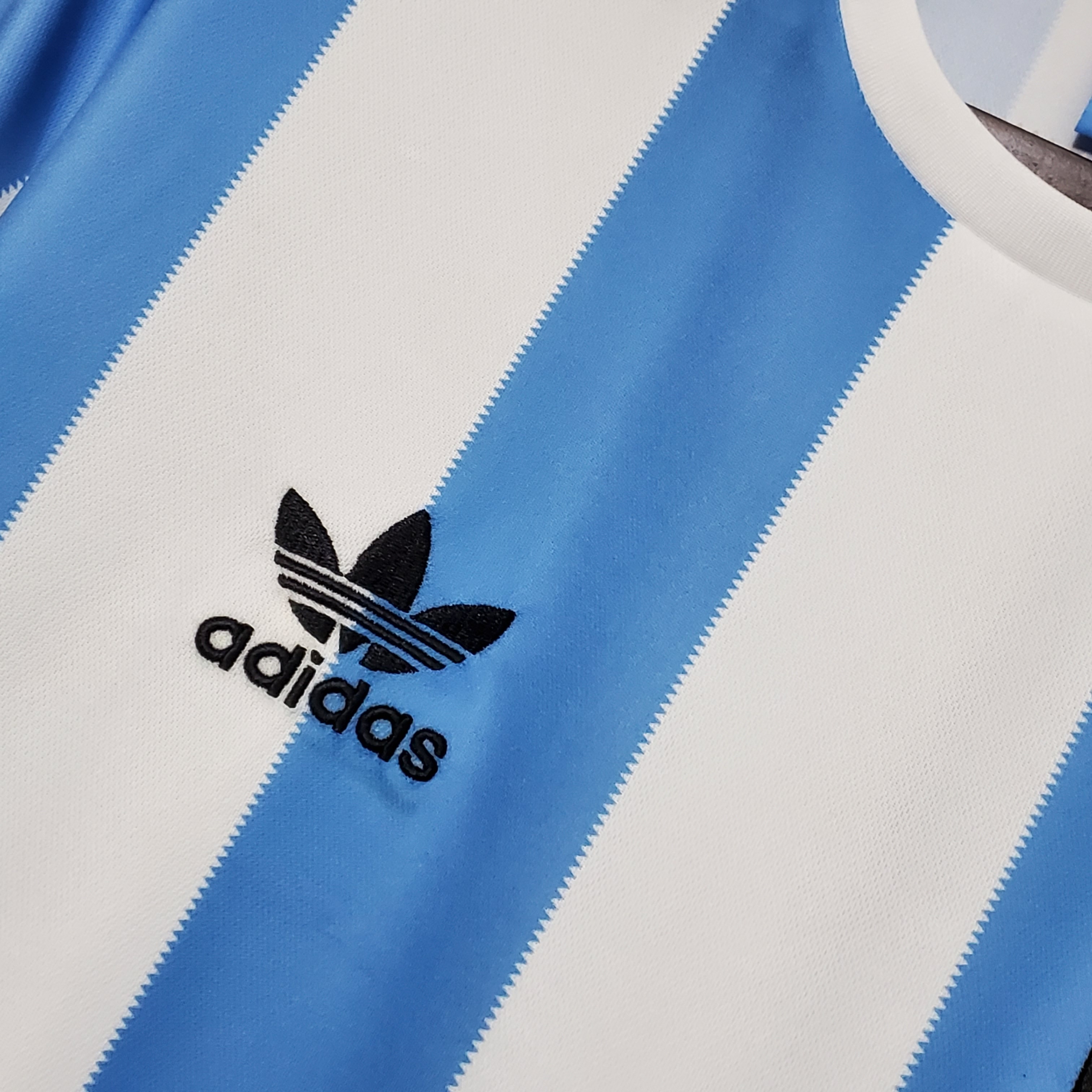 SIUjerseys-Retro Argentina 1978 Home Stadium Jersey