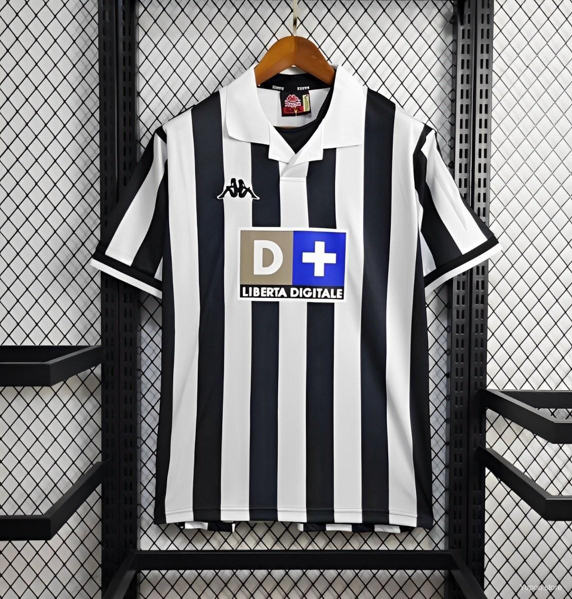 JerseysGala.com | Retro Juventus 1998-99 Home Stadium Jersey -Customize Name, Number and Patch | Worldwide Shipping