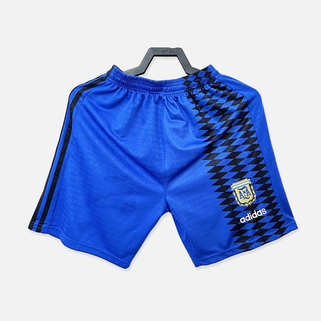SIUjerseys-Retro Argentina 1994 Away Stadium Shorts