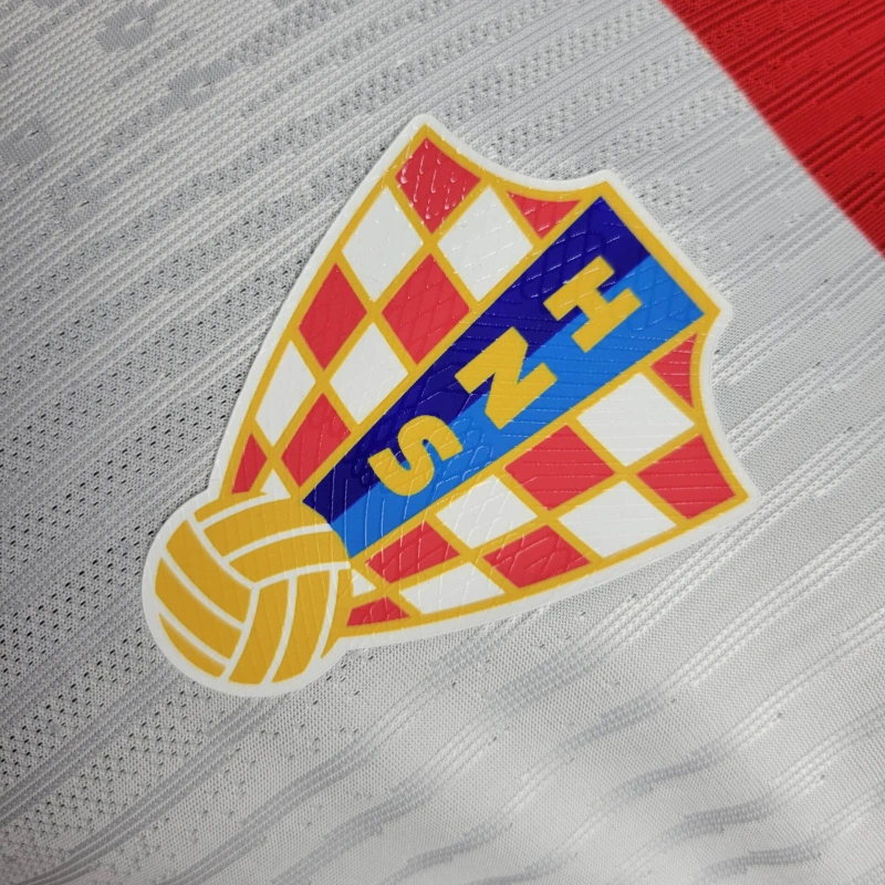 ManixJersey.com | Croatia 2024 Home Stadium Jersey - Player Version -Customize Name, Number and Patch | Worldwide Shipping