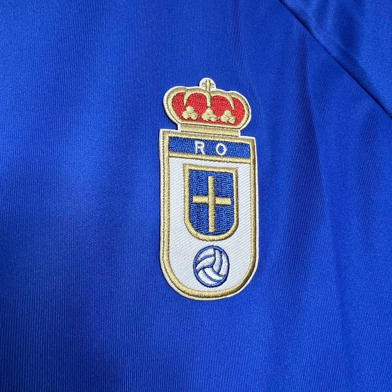 SIUjerseys-Retro Real Oviedo Vetusta 1990-91 Home Stadium Jersey