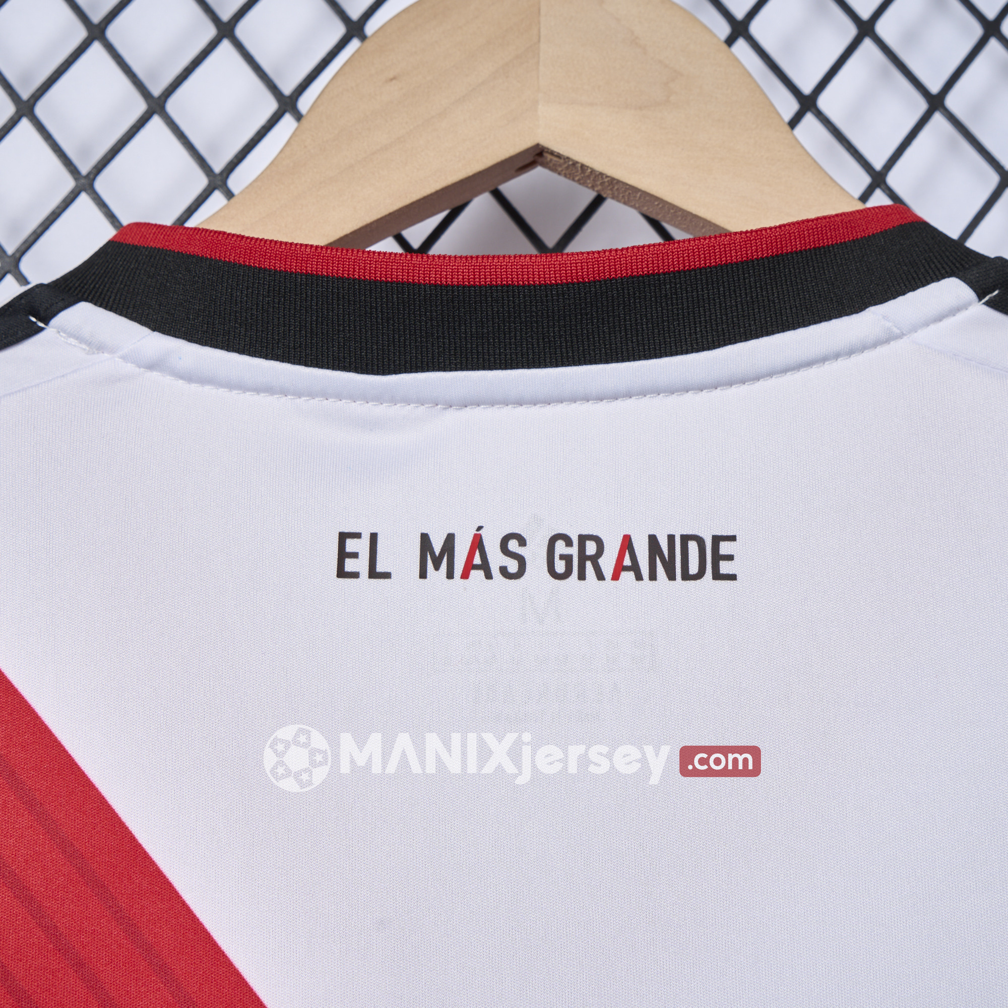 ManixJersey.com | Retro River Plate 2018-19 Home Jersey -Customize Name, Number and Patch | Worldwide Shipping