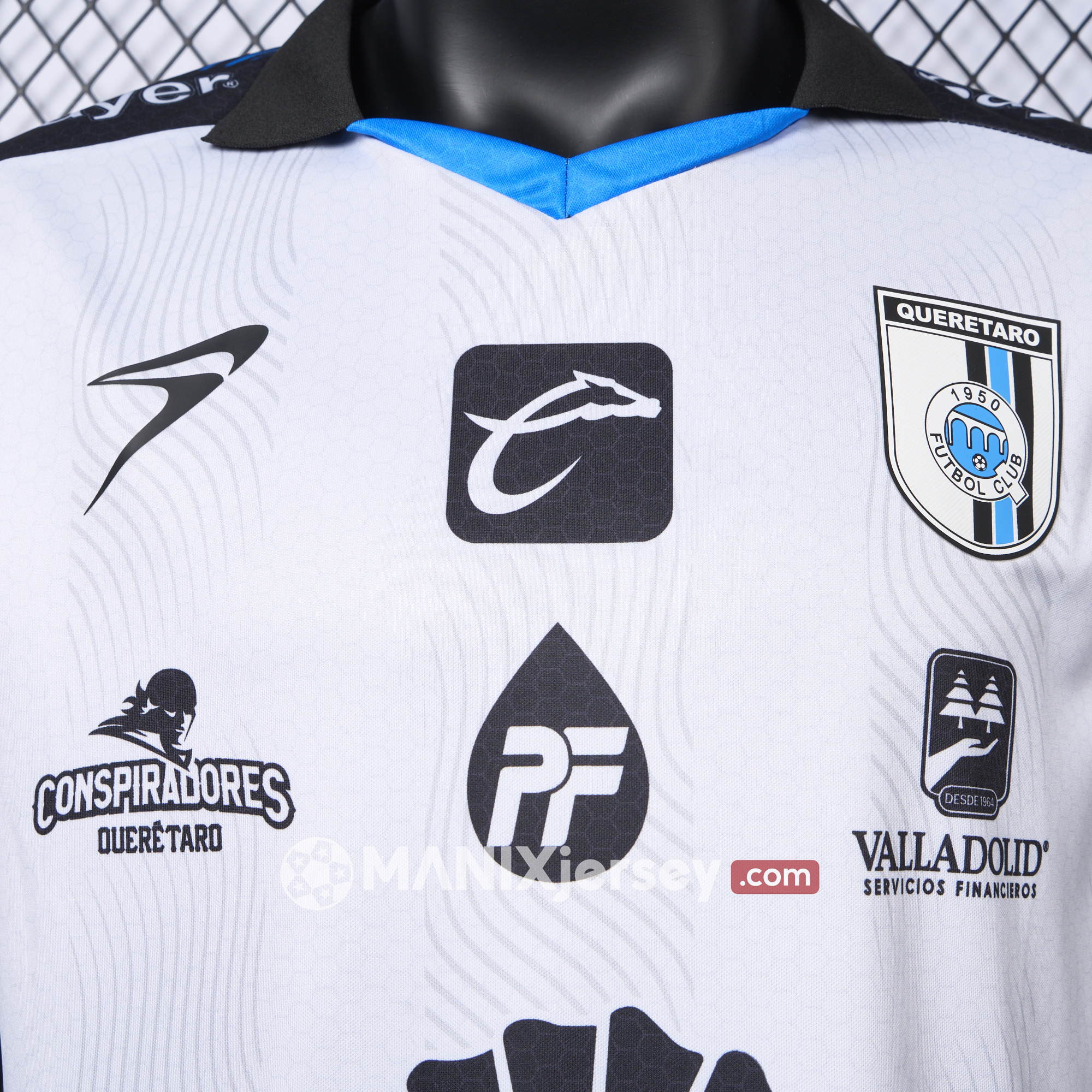 ManixJersey.com | Querétaro 24-25 Away Jersey - Player Version -Customize Name, Number and Patch | Worldwide Shipping