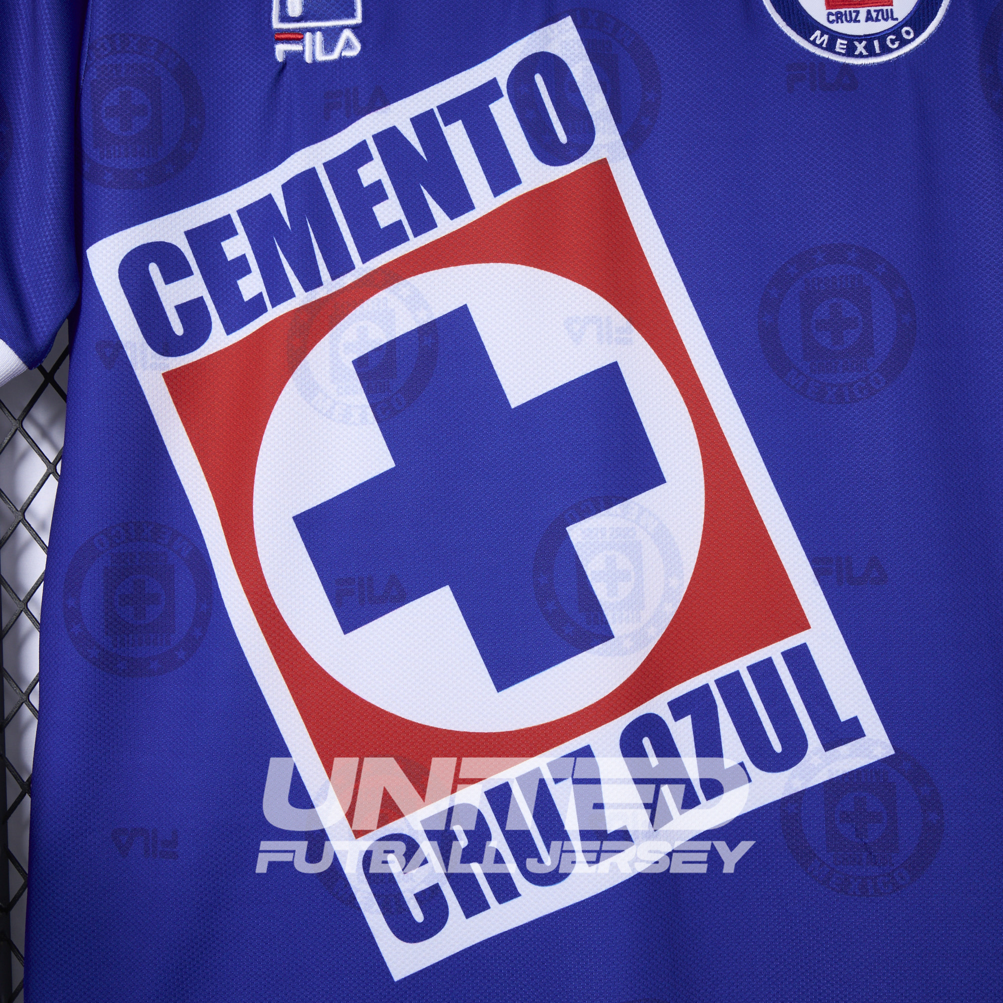 foot-Retro Cruz Azul 1998-99 Home Stadium Jersey - Fans Version