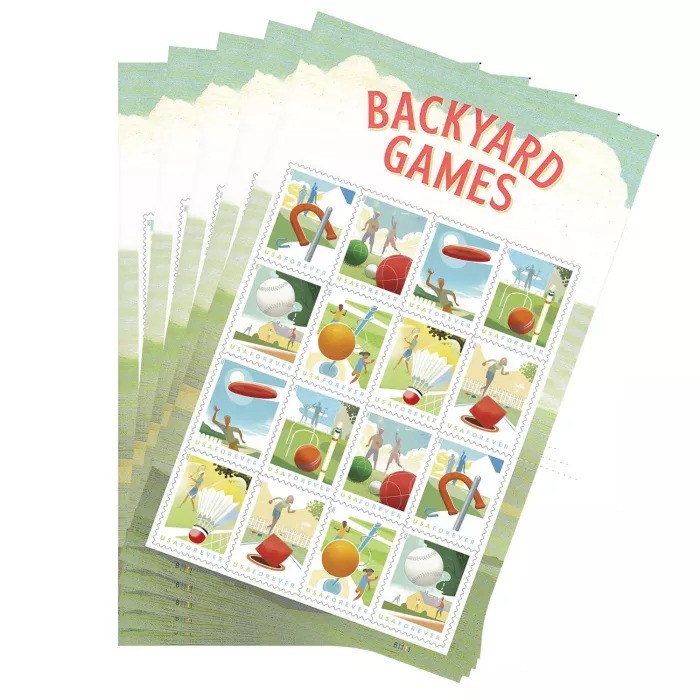 Backyard Games 2021 StampsStamnow.com