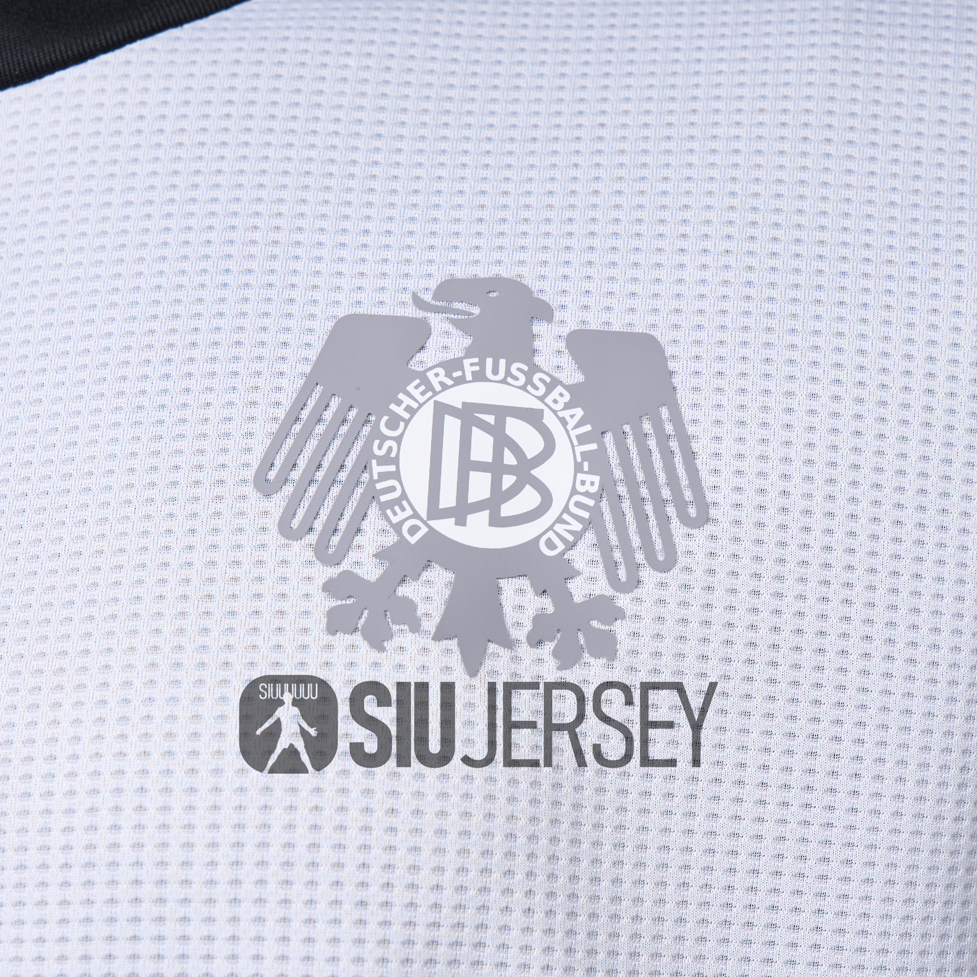 SIUjerseys-Germany 2025 White Retro Style Jersey - Player Version