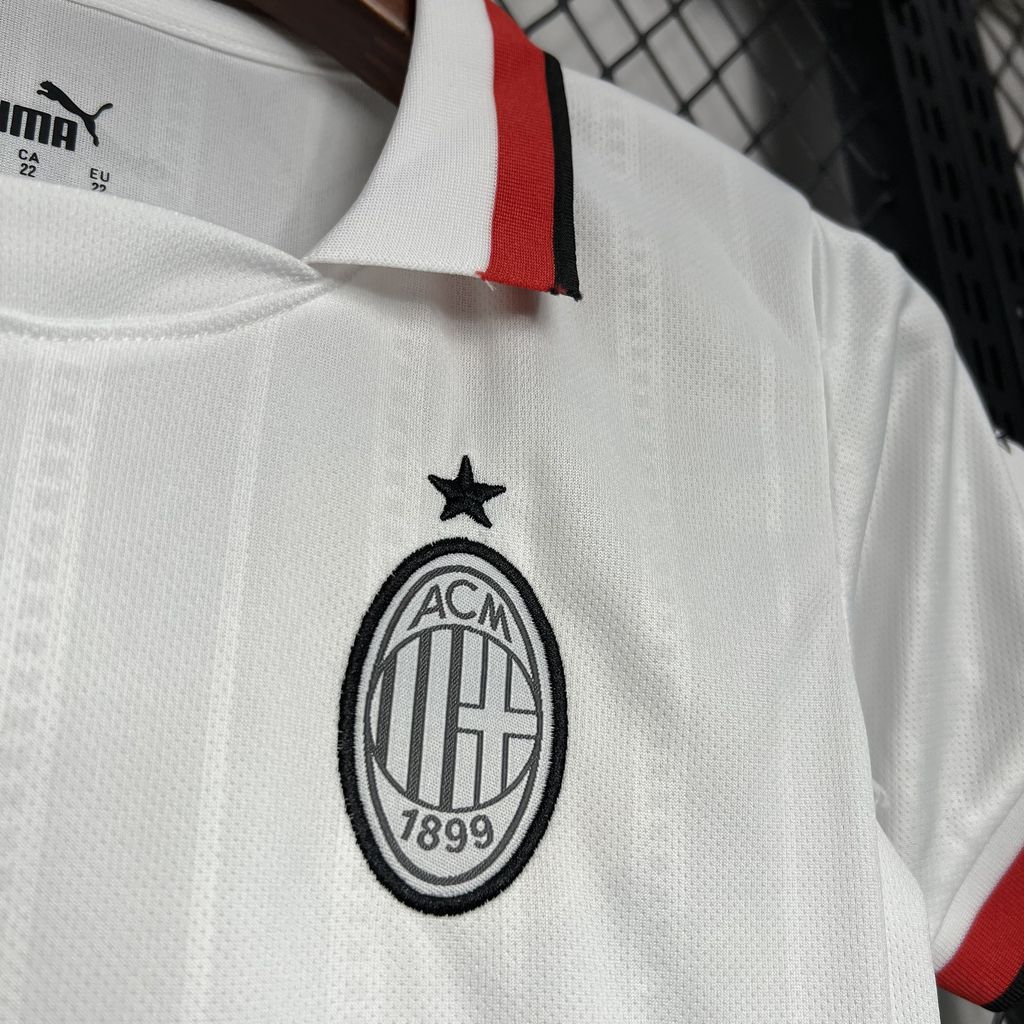 JerseysGala.com | AC Milan 24-25 Away Kids Kit -Customize Name, Number and Patch | Worldwide Shipping