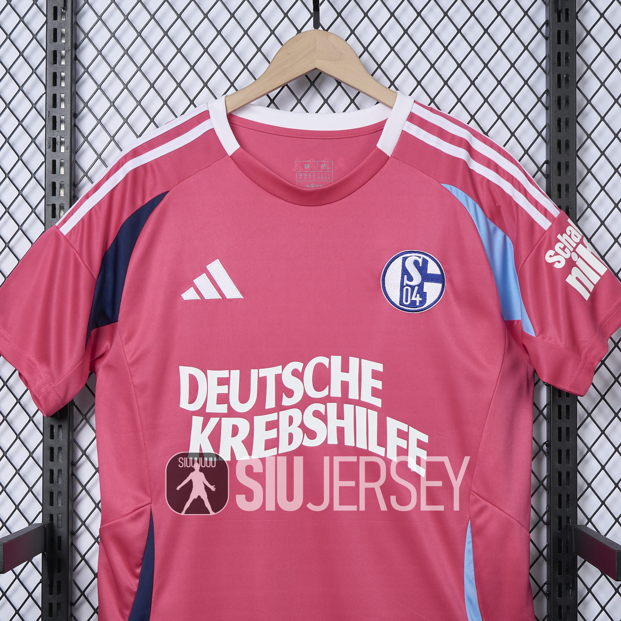 SIUjerseys-Schalke 04 24-25 GK Pink October Jersey - Fans Version