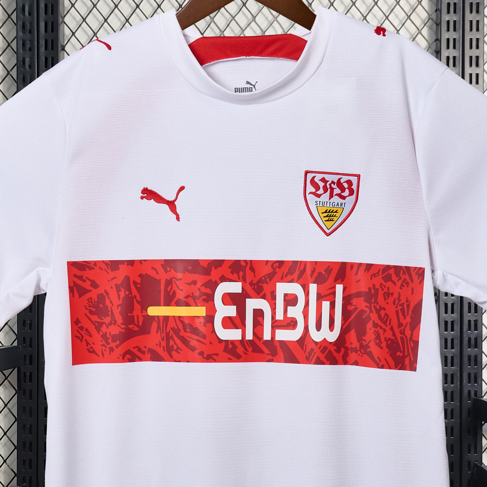 foot-Retro Stuttgart 06-07 Home Stadium Jersey