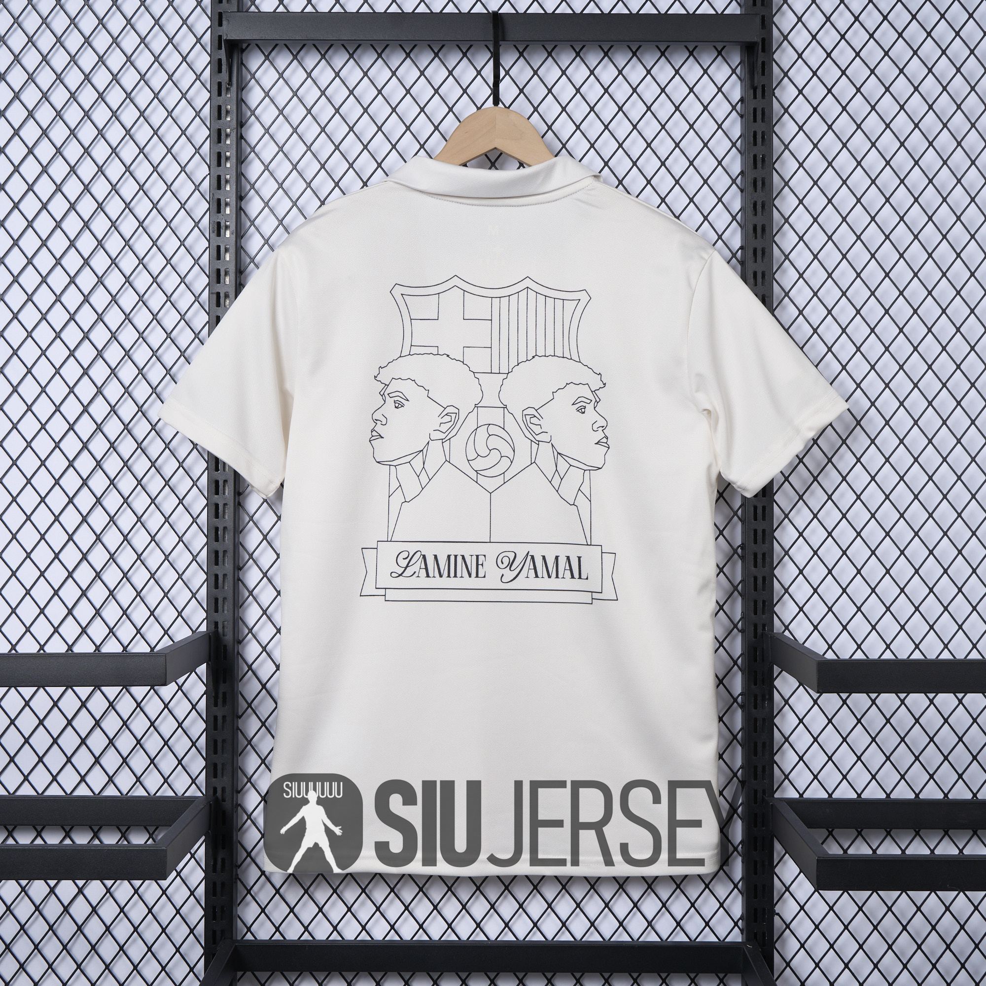 UltraTrikot-Barcelona 24-25 Yamal Anniversary White Jersey - Fans Version