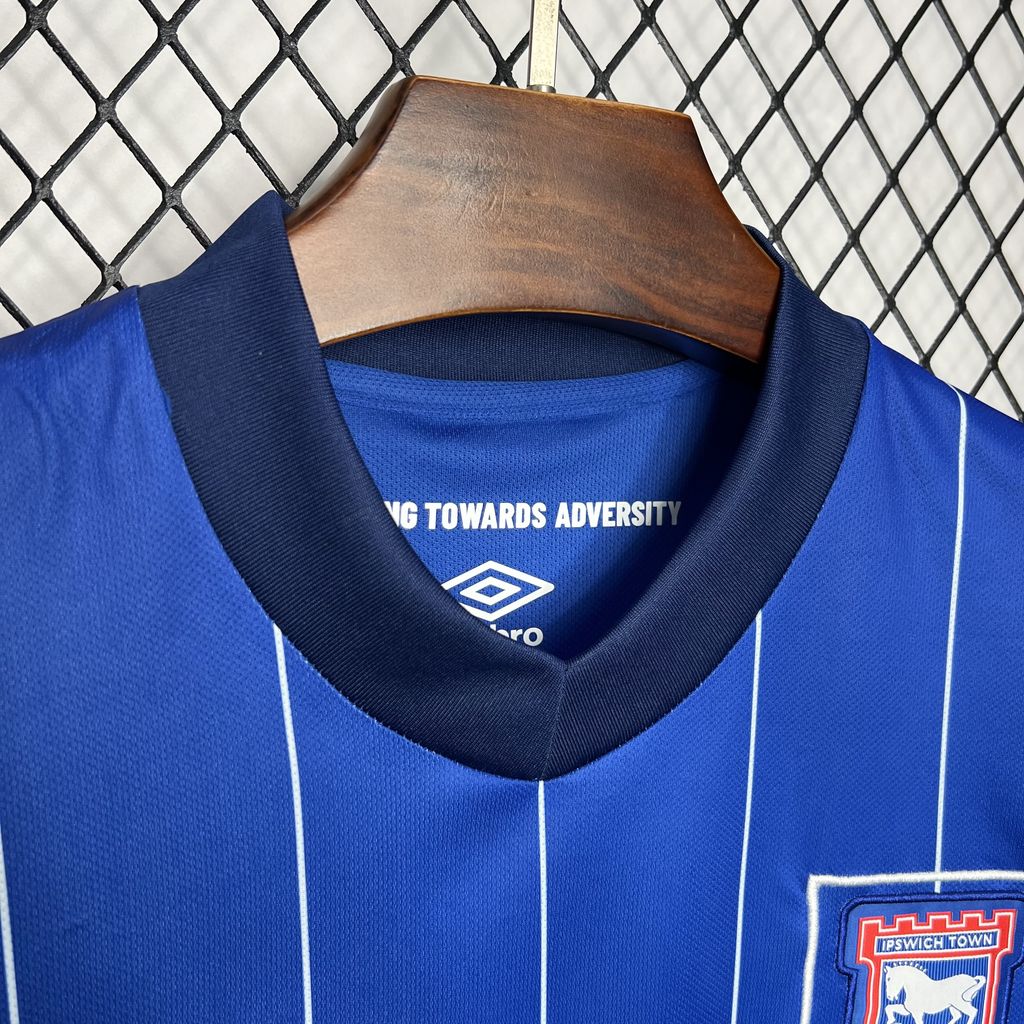ManixJersey.com | Ipswich Town 24-25 Home Stadium Jersey - Fans Version -Customize Name, Number and Patch | Worldwide Shipping