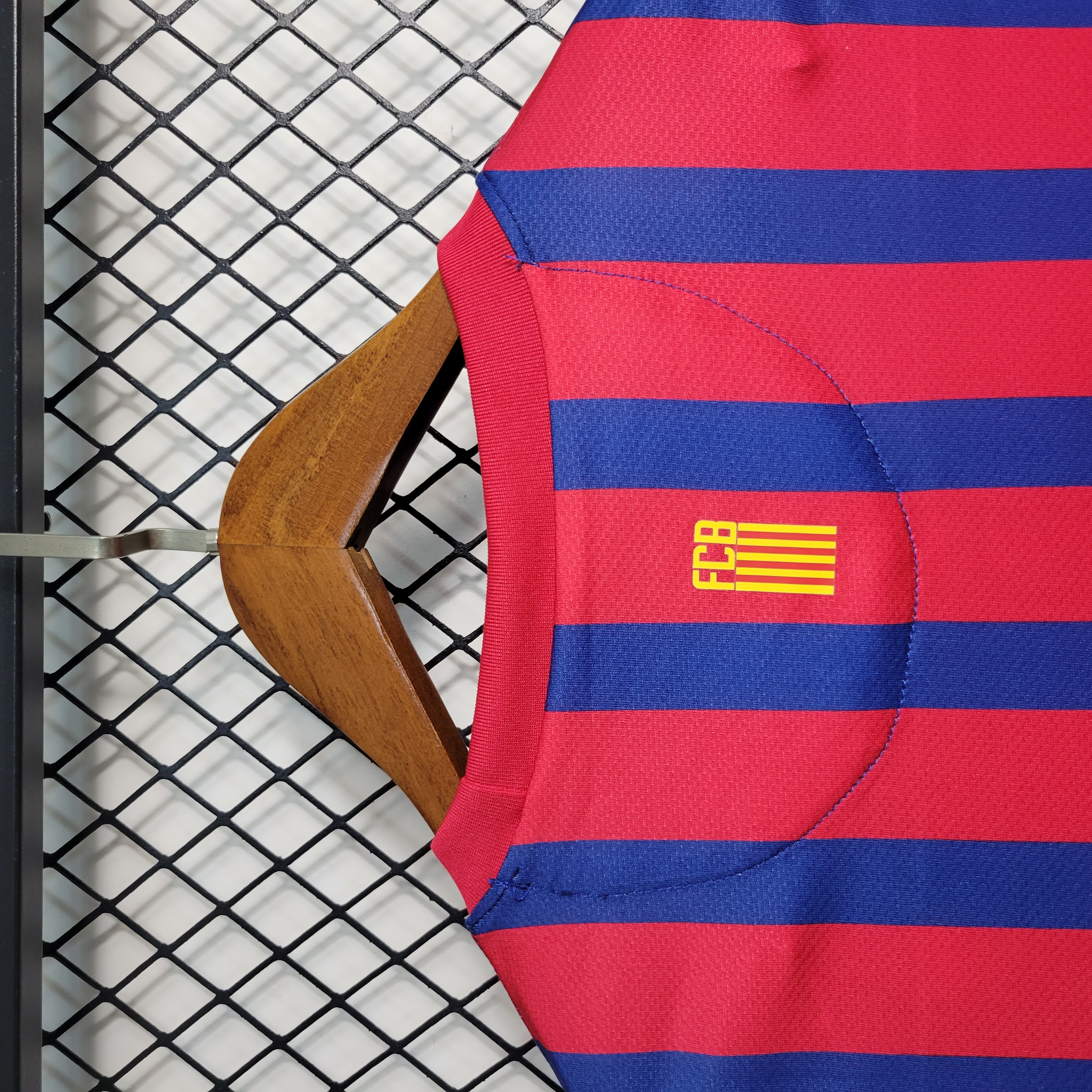 ManixJersey.com | Retro Barcelona 11-12 Home Stadium Jersey -Customize Name, Number and Patch | Worldwide Shipping