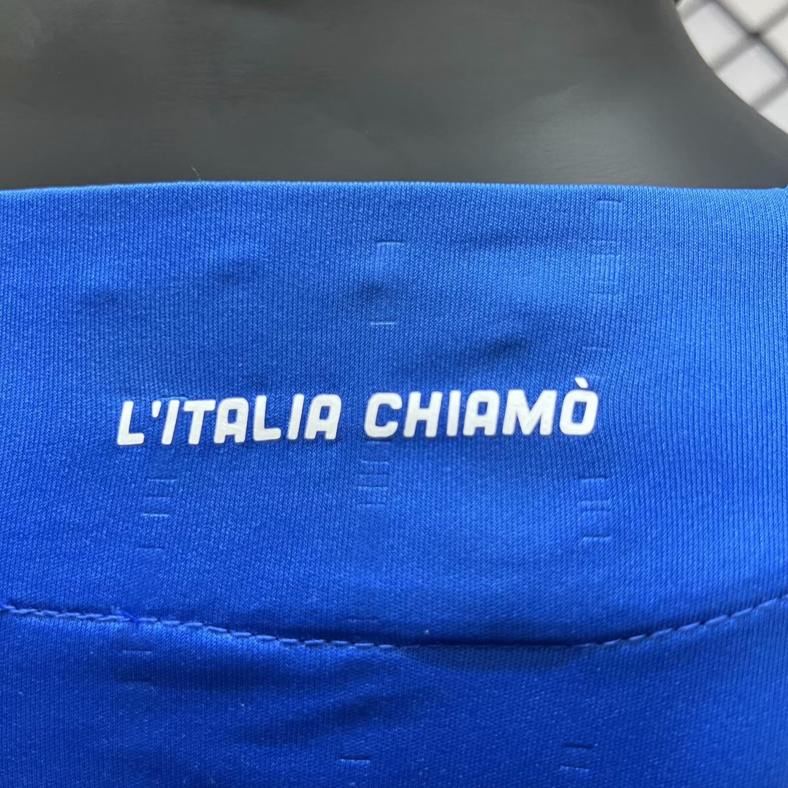 SIUjerseys-Italy 2024 Home Stadium Long Sleeve Jersey - Player Version