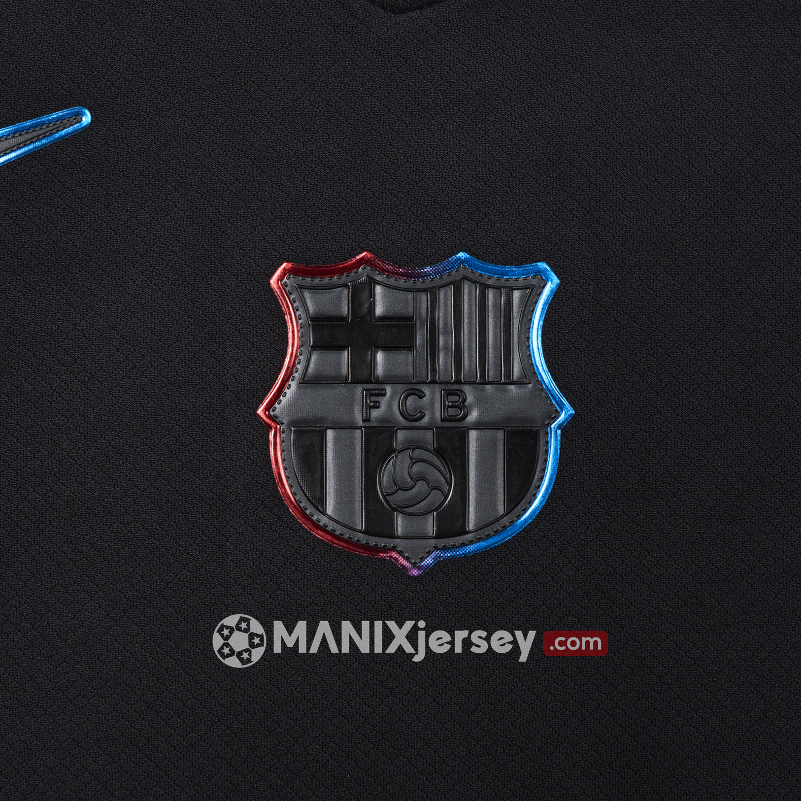 ManixJersey.com | Barcelona 24-25 Away Unsponsored Jersey - Fans Version -Customize Name, Number and Patch | Worldwide Shipping