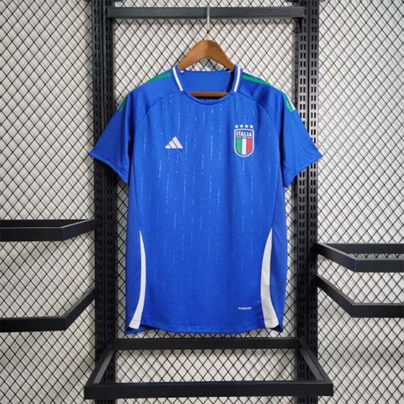 ManixJersey.com | Italy 2024 Home Stadium Jersey - Fans Version -Customize Name, Number and Patch | Worldwide Shipping