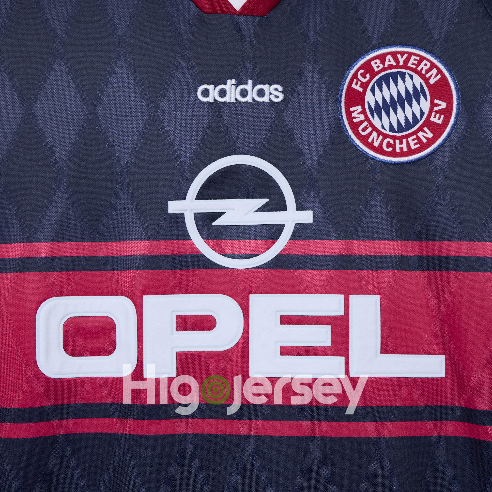 Higojerseys-Retro Bayern Munich 1997-99 Home Long Jersey