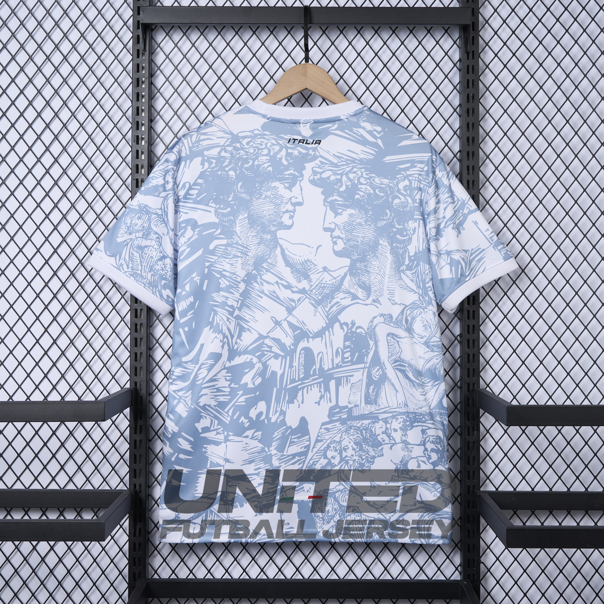 unitedfutballjersey-Italy 2024 White Special Edition Jersey - Fans Version