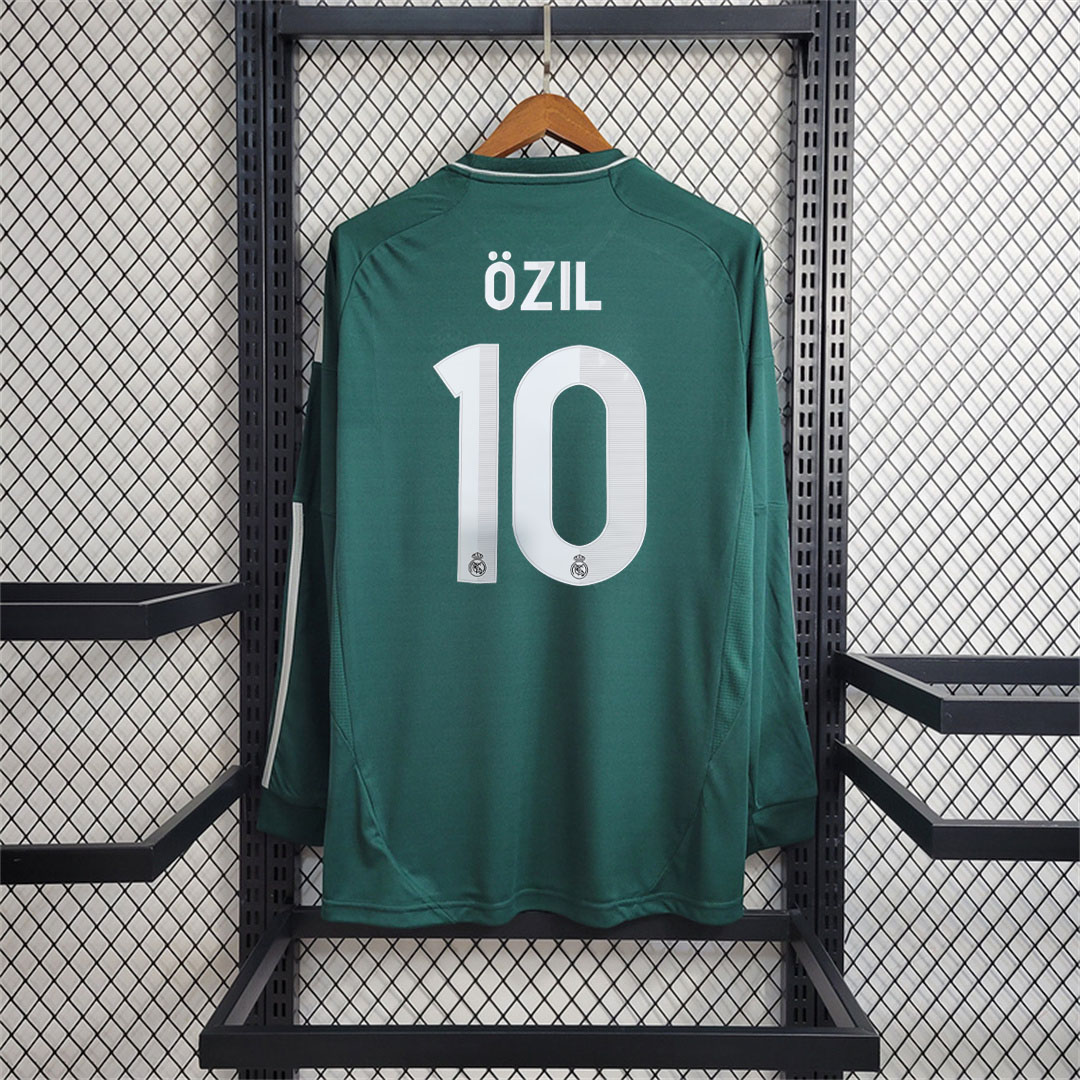 JerseysGala.com | Real Madrid Retro 12-13 Third Away Long Sleeve Jersey -Customize Name, Number and Patch | Worldwide Shipping