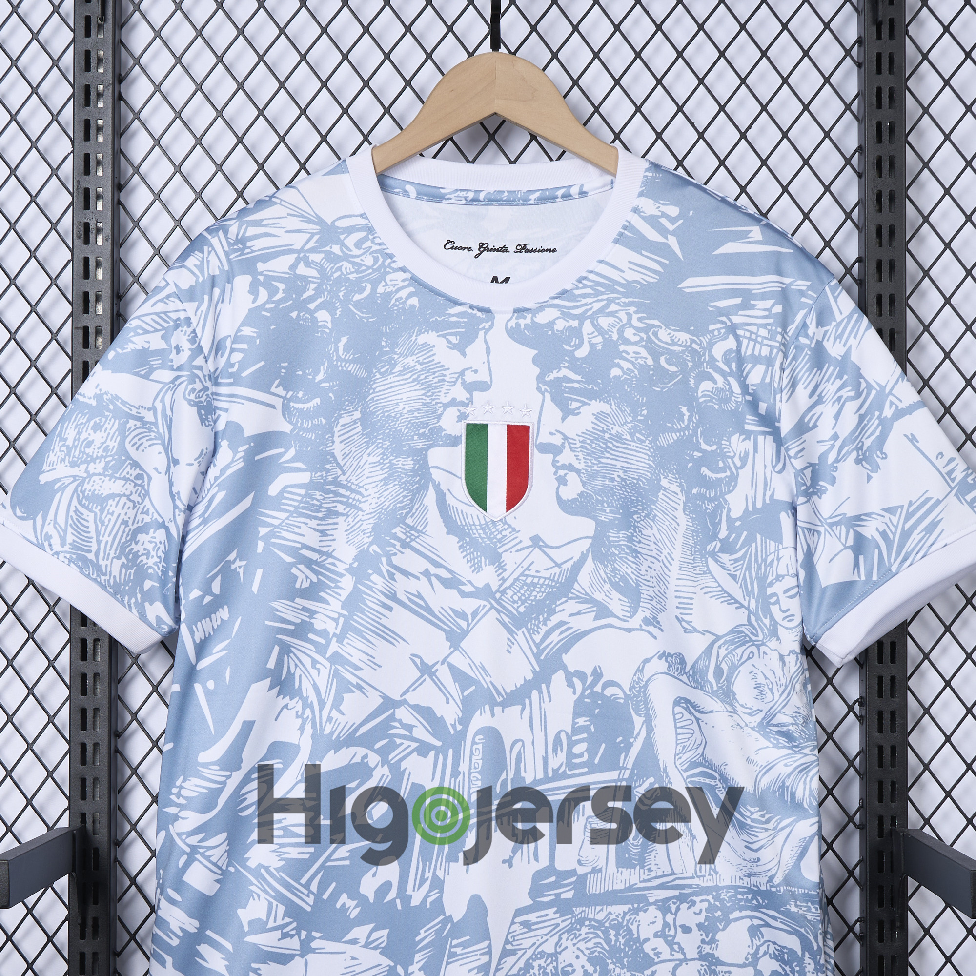 Higojerseys-Italy 2024 White Special Edition Jersey - Fans Version