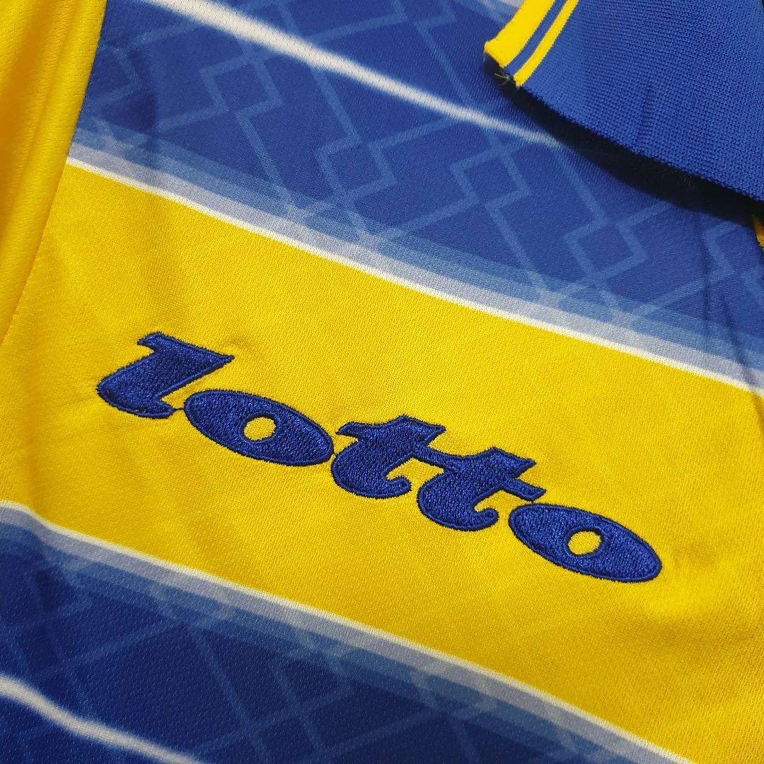 ManixJersey.com | Retro Parma 1998-99 Home Jersey -Customize Name, Number and Patch | Worldwide Shipping
