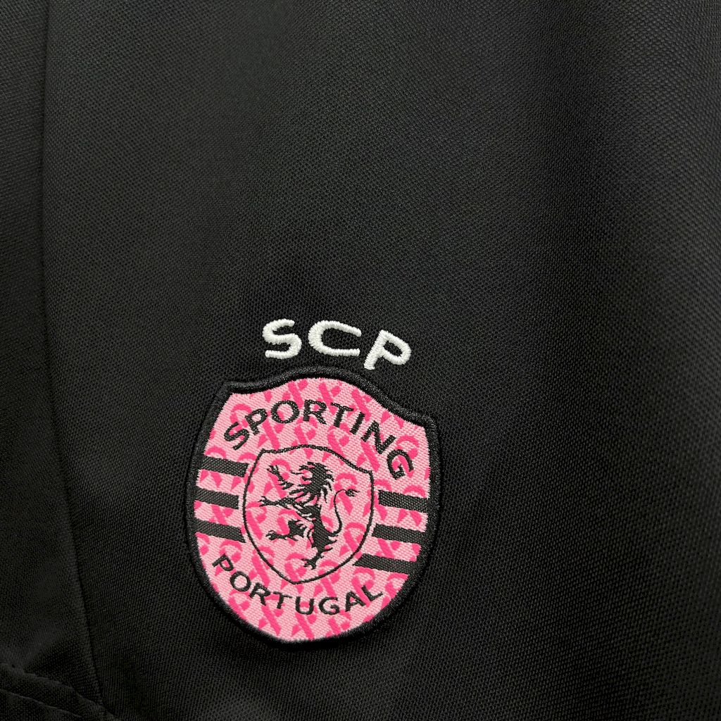 JerseysGala.com | Sporting CP Portugal 24-25 Pink October Kids Kit -Customize Name, Number and Patch | Worldwide Shipping