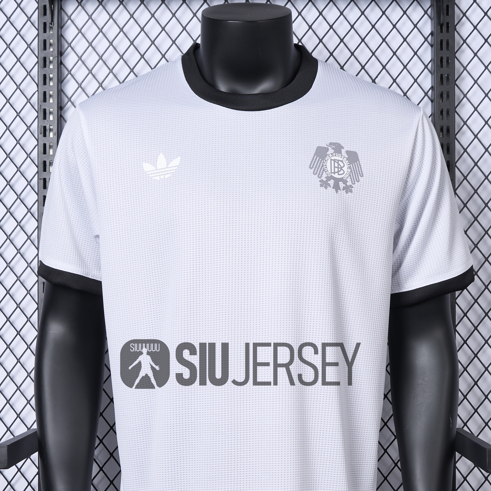 SIUjerseys-Germany 2025 White Retro Style Jersey - Player Version