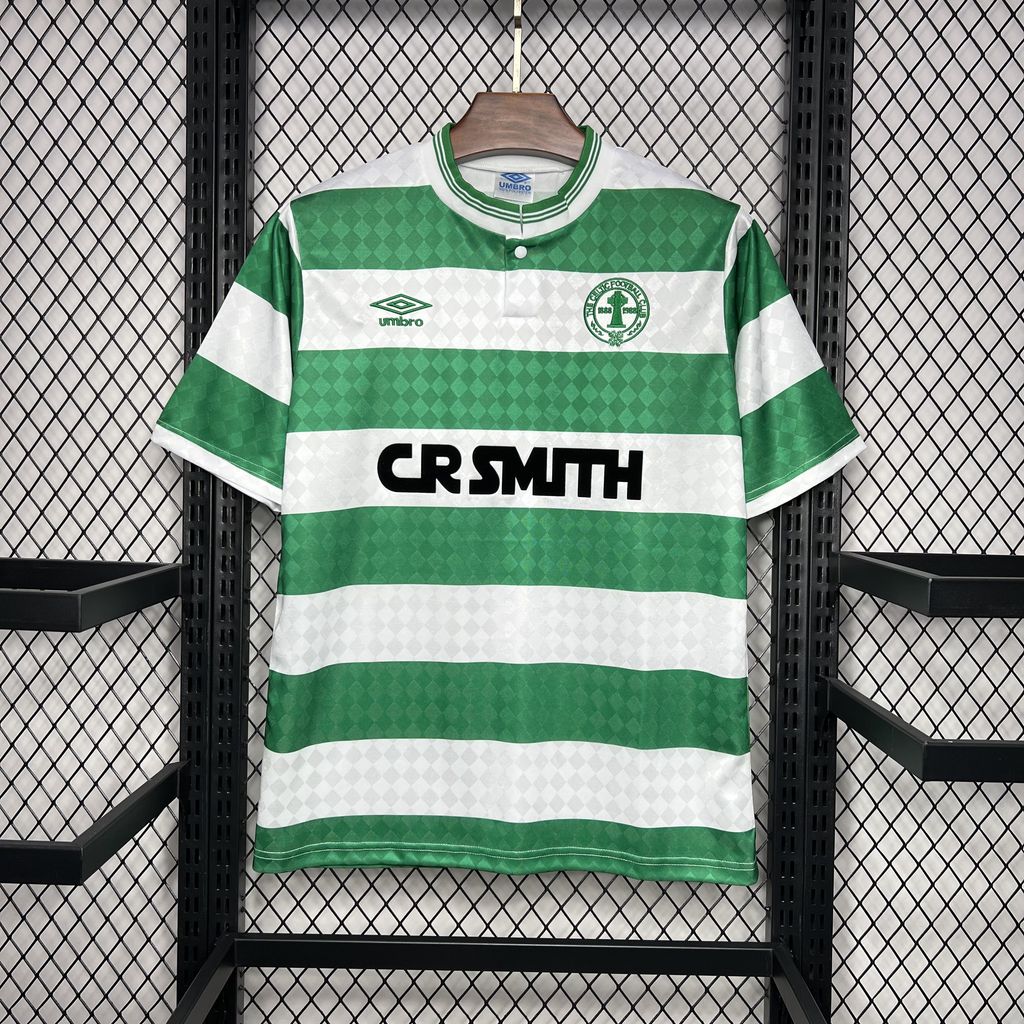 Funinjersey-Retro Celtic 1987-88 Home Stadium Jersey