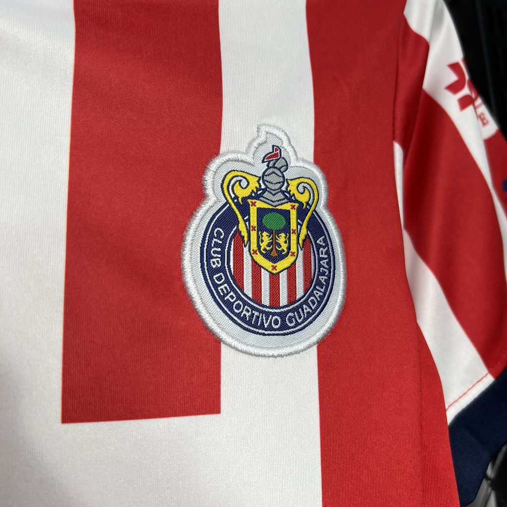 foot-Chivas de Guadalajara 24-25 Home Stadium Kids Kit