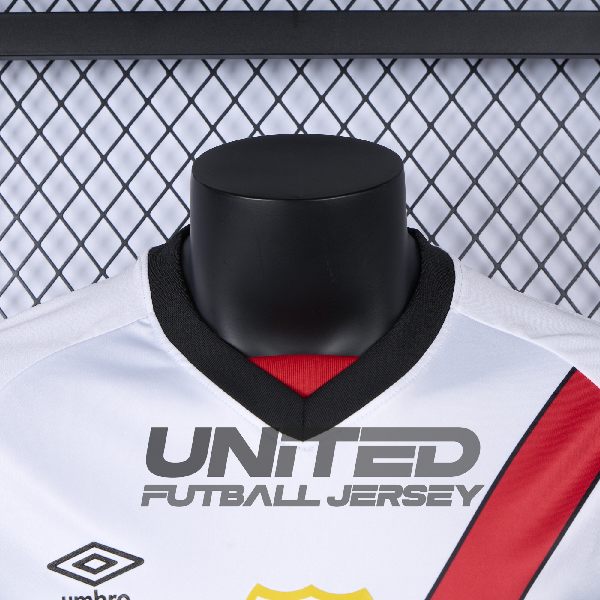 unitedfutballjersey-Rayo Vallecano 24-25 Home Jersey - Player Version