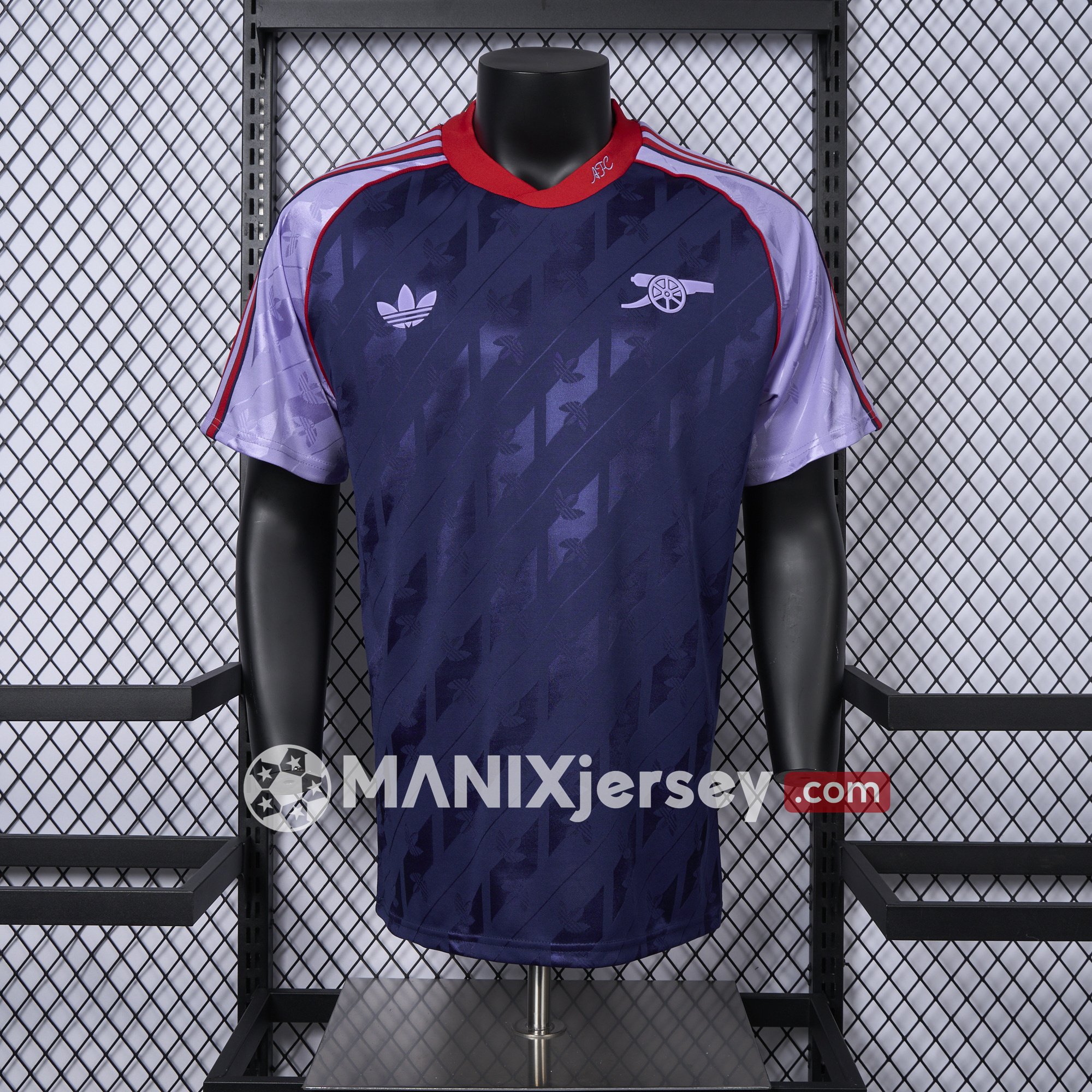 ManixJersey.com | Arsenal 24-25 Originals LFSTLR Purple Jersey - Player Version -Customize Name, Number and Patch | Worldwide Shipping